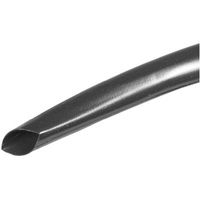 ALPHA WIRE F1051/4 BK008 Heat Shrink Tubing, FIT 105, 2:1, 0.25 ", 6.35 mm, Black, 25 ft, 7.62 m