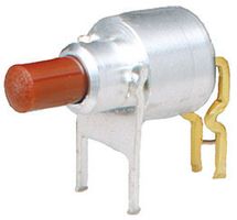 GRAYHILL 39-503 BLK Pushbutton Switch, 39 Series, SPST-NO, (On), Black