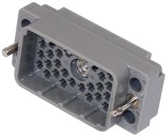 EDAC 516-038-000-302 Connector Housing, Grey, Locknut & Polarizing Hardware, 516 Series, Plug, 38 Positions, 3.81 mm