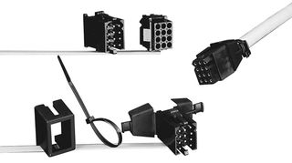 SOURIAU-SUNBANK / EATON SMS9P-3 Connector Housing, Socket cable plug for pin and coax boardmount header, Souriau Qikmate SMS Series