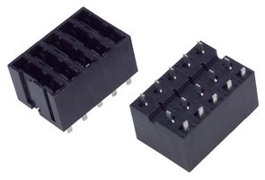 LITTELFUSE 04820005ZXB Fuseholder, Indicating, 5 Fuses, 15 A, 125 VAC, 125 VDC, Pin