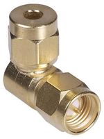 JOHNSON - CINCH CONNECTIVITY 142-0203-101 RF / Coaxial Connector, SMA Coaxial, Right Angle Plug, Solder, 50 ohm