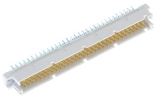 AMPHENOL COMMUNICATIONS SOLUTIONS 86093967894755E1LF DIN 41612 Connector, FCI 8609 Series, 96 Contacts, Header, 2.54 mm, 3 Row, a + b + c