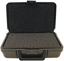 PLATT 207 Maletín Moldeado, Polietileno, Negro, 10.5", 266.7mm, 7", 177.8mm