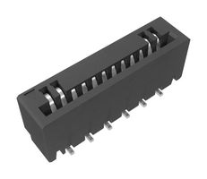 AMPHENOL COMMUNICATIONS SOLUTIONS HFW12S-2STE1HLF FFC / FPC Board Connector, 1 mm, 12 Contacts, HFW-S Series, Surface Mount Straight, Top, 1 Row