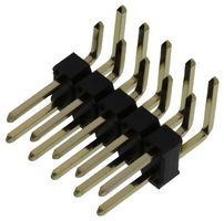 AMPHENOL COMMUNICATIONS SOLUTIONS 10129382-910004BLF Pin Header, R/A, Board-to-Board, 2.54 mm, 2 Rows, 10 Contacts, Through Hole Right Angle