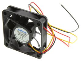 MULTICOMP PRO MC002103 DC Axial Fan, 12 V, Square, 60 mm, Hydro Wave Bearing, 18.6 CFM