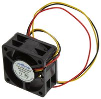 MULTICOMP PRO MC002105 Ventilador axial de CD, 12 V, Cuadrado, 40 mm, 20 mm, Rodamiento de Manga, 9.4 CFM