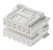 MOLEX 505605-1200 Carcasa de Conector, CP-3.3 505605 Series, Receptáculo eléctrico, 12 Posiciones, 3.3 mm