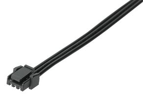 MOLEX 45111-0305 Cable Assembly, Micro-Lock PLUS 3 Position Receptacle, Micro-Lock PLUS 3 Position Receptacle