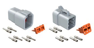 AMPHENOL SINE/TUCHEL ATP6PS-CKIT Connector Kit, 6 Positions, Automotive