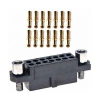 HARWIN M80-4802642 Rectangular Connector, Datamate J-Tek M80 Series, 26 Contacts, Receptacle, 2 mm, Crimp, 2 Row
