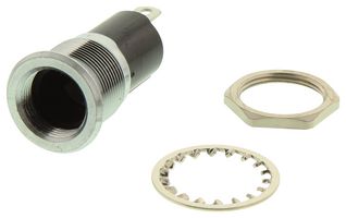 DIALIGHT 095-9463-09-361 Lamp Holder, Miniature Neon Indicators, T-3 1/4, Bayonet, Solder Terminals, 210 to 250 Vac/dc