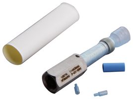 RAYCHEM - TE CONNECTIVITY D-621-0001 RF / Coaxial Connector, Triaxial, Straight Plug, Solder