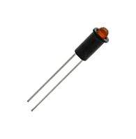DIALIGHT 558-0401-001F LED Panel Mount Indicator, Orange, 1.9 VDC, 3.96 mm, 10 mA, 7 mcd, Not Rated
