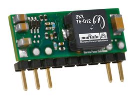 MURATA POWER SOLUTIONS OKX-T/5-D12P-C Non Isolated POL DC/DC Converter, ITE, SIP, 25 W, 750 mV, 5.5 V, 5 A