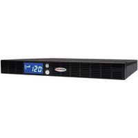 CYBER POWER SYSTEMS OR1000LCDRM1U Uninterruptible Power Supply (UPS), 6 Outlets, 1kVA / 600W, 140 V, 120 VAC, 3 min