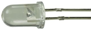 LUMEX SSL-LX5093SIC/G LED, QuasarBrite, Red, Through Hole, T-1 3/4 (5mm), 20 mA, 2.1 V, 630 nm