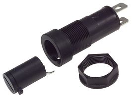 MULTICOMP MCHPS-RH Fuseholder, Panel Mount, 600V, 30A, 13/32 x 1 1/2", Solder, Fingergrip Cap