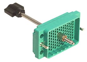 EDAC 516-120-000-101 Connector Housing, Green, Actuating Screw & Polarizing Hardware, 516 Series, Plug, 120 Positions