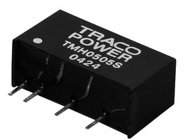 TRACO POWER TMH 1205D Convertidor CD/CD Aislado de Montaje Superficial, Through Hole, 2W, 5V, 200mA, -5V, 200mA