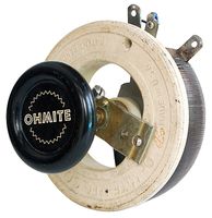OHMITE B12J50KE Rheostat, Wirewound, 1 ohm, 225 W, RPS Series, Panel Mount, Flatted