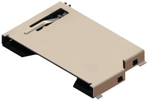 GCT MEM1055-00-280-01-B Memory Card Connector, SD, Push-Pull, 8 Contacts, Phosphor Bronze, Gold Plated Contacts