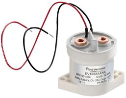 KILOVAC - TE CONNECTIVITY EV100AAANA Contactor, Montaje en Panel, 600 VDC, SPST-NO, 1 polos