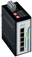 WAGO 852-101 Interruptor, Serie 852, 5 Puertos, Industrial, Fast Ethernet no Gestionado, Rail DIN, 5 x RJ45