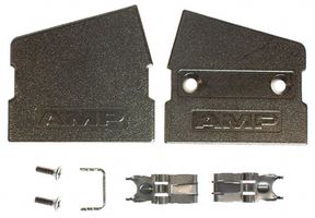 AMP - TE CONNECTIVITY 5749609-1 Connector Backshell, Shielded Backshell Kit, 26 Position AMPLIMITE 0.050 Connectors, 75°