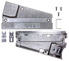 AMP - TE CONNECTIVITY 5749206-1 Connector Backshell, Shielded Backshell Kit, 100 Position AMPLIMITE 0.050 Connectors, 75°