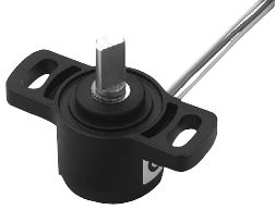 VISHAY 981HE0B4WA8H01 Hall Effect Sensor, Throttle Position, 4.5 V to 5.5 V, Wire Leads, Flange Mount