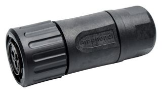 AMPHENOL SINE/TUCHEL RTS6BS12N3S03 Circular Connector, Size 12 IP68/IP69K, Sealed Circular Connector, ecomate Aquarius Series