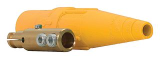 CROUSE-HINDS E1016-8363 Conector de Alta Potencia, Serie Cam-Lok J E1016, Macho, 600 V, 400 A, Montaje de cable, Tornillo