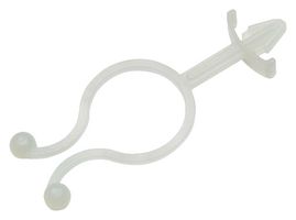 WURTH ELEKTRONIK 520404000 Fastener, Standoff Twist Lock Cable Clip, 9.8 mm, Nylon 6.6 (Polyamide 6.6), Natural