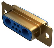 POSITRONIC CBD7W2M20000 Combination Layout D Sub Connector, Power Contacts Not Included, CBD Series, DA-7W2, Plug