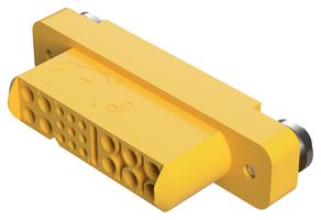POSITRONIC GFSH109F182/AA Base para Conector de Uso Rudo, 10Potencia+9Señal, GFSH Series, Montaje en Panel