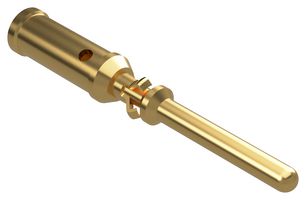 POSITRONIC MC1816N/AA Rectangular Power Contact, SP Series, Gold Plated Contacts, Copper Alloy, Pin, Crimp