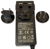 MULTICOMP PRO MP010276 AC/DC Power Supply, 1 Output, 65 W, 8 VDC, 6 A