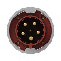 AMPHENOL SINE/TUCHEL 2CMA166798R1000 Power Entry Connector, 63 A, 415 V, Cable Mount, Plug, 3P+N+E, Red