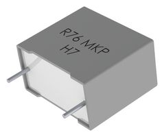 KEMET R76PF21005050J Capacitor de Película de Potencia, Double Metallized PP, Caja Radial - 2 Pines, 0.01 µF, ± 5%