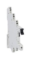 LOVATO ELECTRIC HR1XS024 Relay Socket, DIN Rail, Screw, 5 Pins, 24 V
