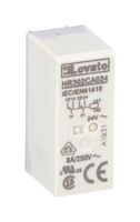 LOVATO ELECTRIC HR301CD024 Power Relay, SPDT, 24 VDC, 16 A, HR301C Series, Through Hole, Non Latching