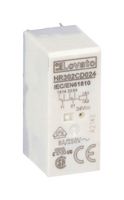 LOVATO ELECTRIC HR302CA110 Power Relay, DPDT, 110 VAC, 8 A, HR302C Series, Through Hole, Non Latching