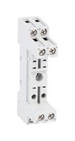LOVATO ELECTRIC HR5XS21 Relay Socket, DIN Rail, Screw, 8 Pins, 10 A