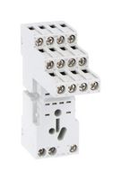 LOVATO HR6XS21S Relay Socket, DIN Rail, Spring, 6 Pins, 10 A, HR6X Series