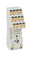 LOVATO ELECTRIC HR6XS22 Relay Socket, DIN Rail, Screw, 8 Pins, 10 A