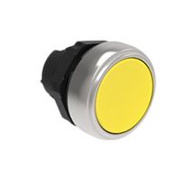 LOVATO ELECTRIC LPCB103 Switch Actuator, Spring Return, Flush, Green, Lovato PLatinum Series 22mm Pushbutton Switches
