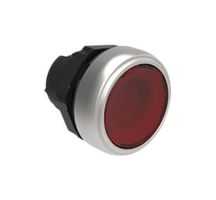 LOVATO ELECTRIC LPCB6744 Switch Actuator, 40mm, Latch, Pull to Release, Red, Lovato PLatinum Series 22mm Pushbutton Switches