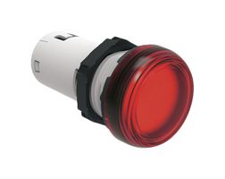 LOVATO ELECTRIC LPL7 Indicator Lens, Transparent, Round, 22 mm, Pilot Light Head, Lovato PLatinum Series Pilot Lights